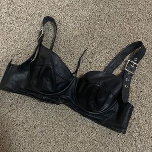 North Bound Leather Bralet